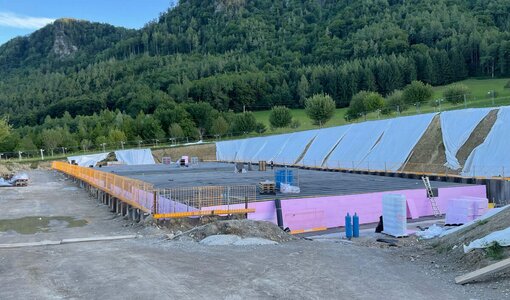 Vor Ort Begehung Tunnelbau auf der A09, Pyhrn Autobahn