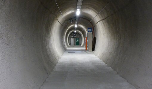 Vor-Ort-Prüfung Querschlag Tunnel Kalcherkogel, A02, amiko bau consult