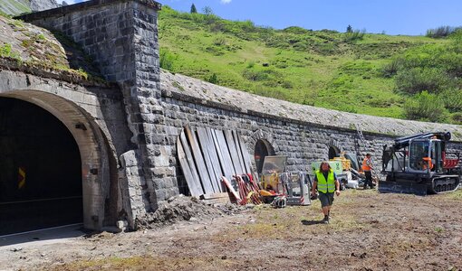 Bauprojekt Instandsetzung Gewölbe L198 durch amiko bau consult