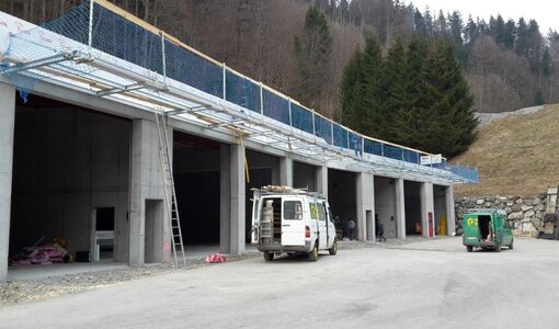 Scheuchl Transporte Sonntag (A) Bauphase amiko