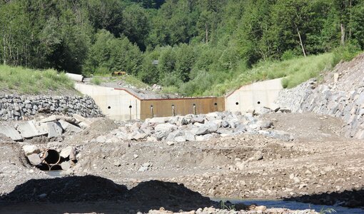 Sperre Rellsbach, WLV Bludenz, Planung amiko