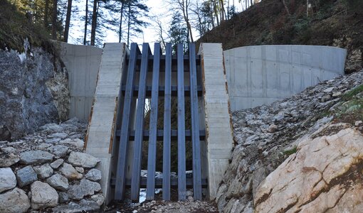 Hallstätter Mühlbach Filtersperre Statik amiko