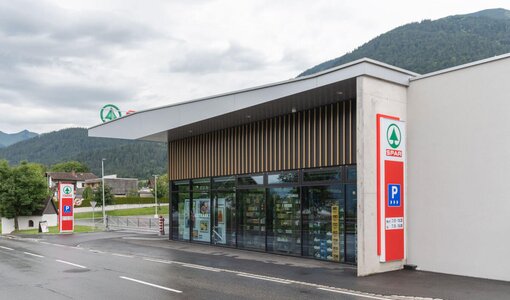 Seitenansicht Sparmarkt Bludenz