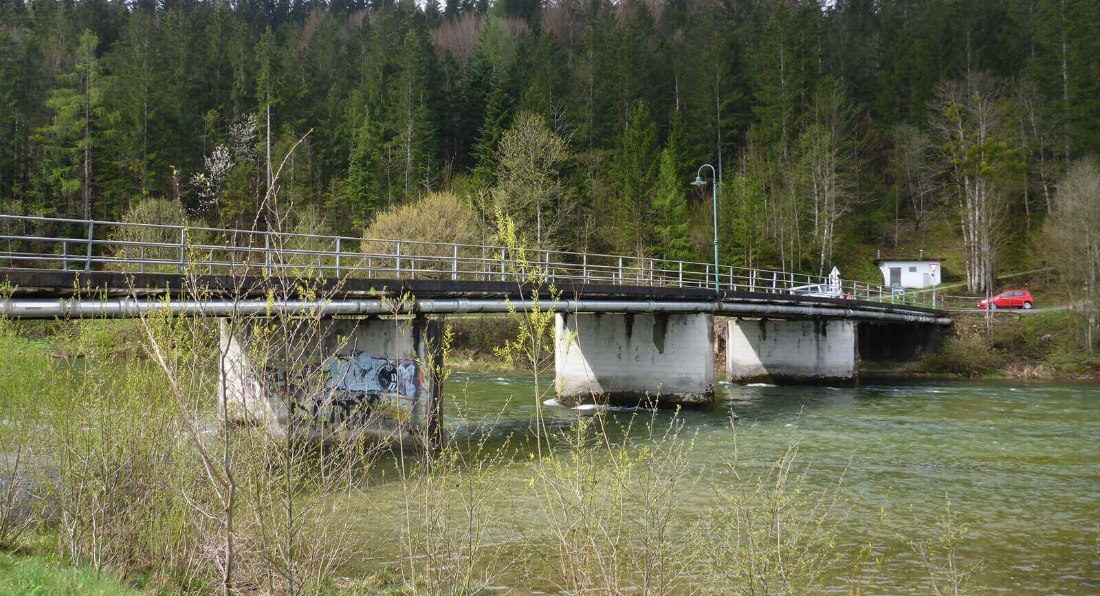 Bad Goisern, Prüfung Sophienbrücke