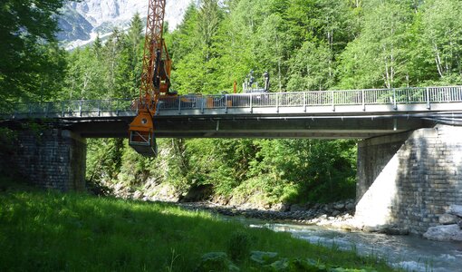 Brückeninspektion Felderbrünnele Bregenzerwaldstrasse amiko