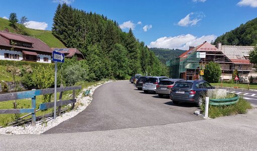 amiko bau consult, Planung von PKW-Abstellplätzen in Altmünster