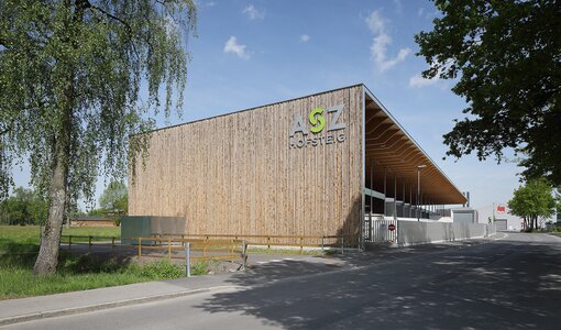 Abfallsammelzentrum Lauterach, Berechnung der Stahlbetonteile durch amiko
