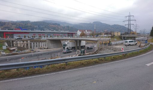 Asfinag, Umbau Ast Bludenz-Bürs, Einreichprojekt amiko bau consult