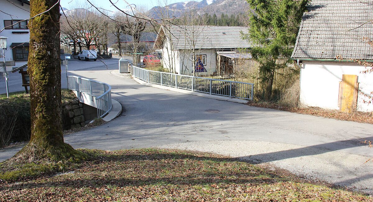 Neubau Brücke Schöffaubach, Bad Ischl