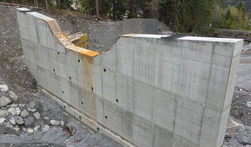 Detailplanung Neubau Sperre für WLV Bludenz