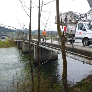 Bad Goisern, Prüfung Sophienbrücke