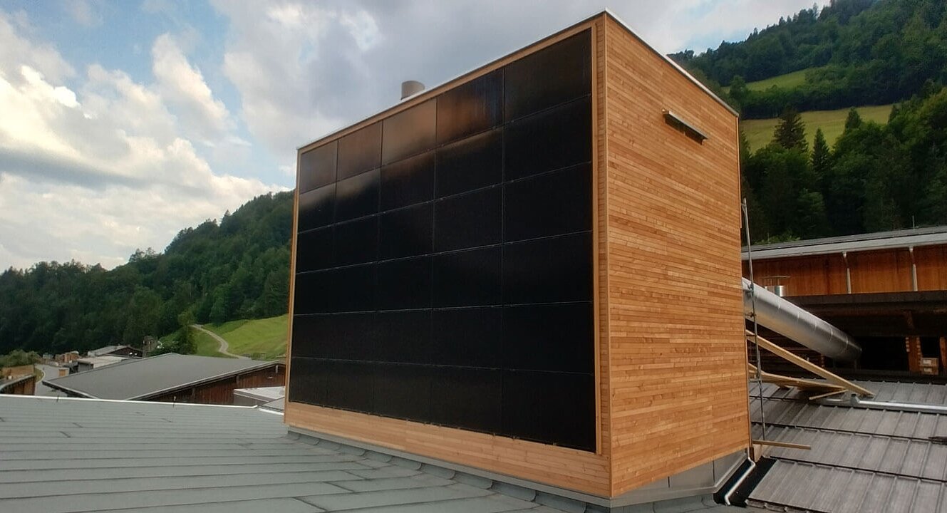 Erhart Holz, Planung Neubau E-Filterturm für Hackschnitzel-Heizanlage, Überdachung Manipulationsfläche südseitig