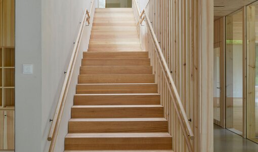 Stiegenaufgang Kindergarten Bings, Statik Holzbau  durch amiko bau consult