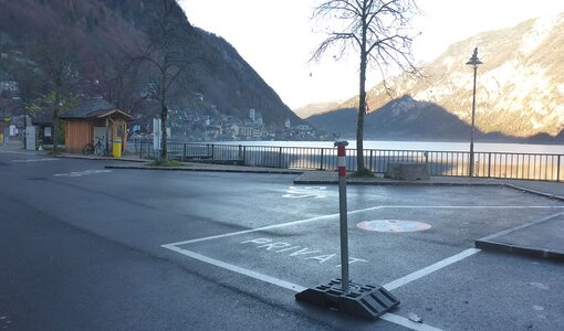 Regelung Busverkehr Kernmagazinplatz Hallstatt, Planung amiko
