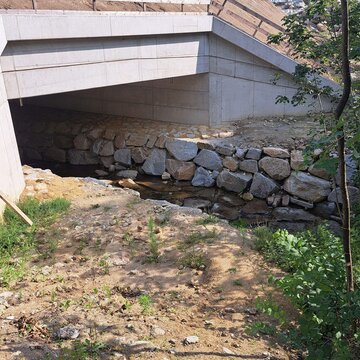 ASFINAG, A7, Auhof, Neubau Brücke über Katzbach