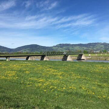 Rückbau IRR-Dienstbahnbrücke