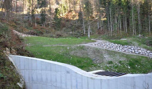 Hallstätter Mühlbach Filtersperre Statik amiko