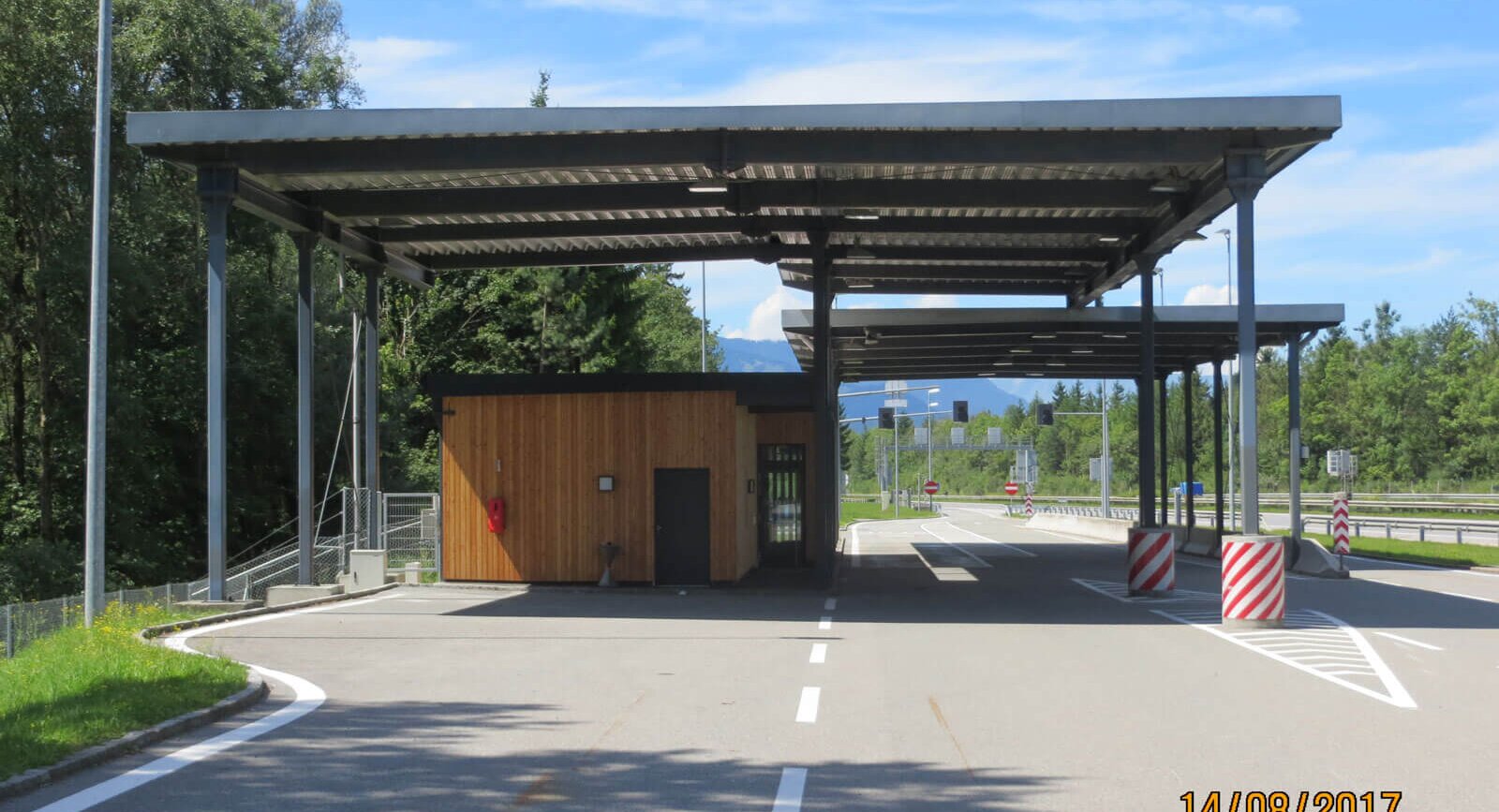 ASFINAG, Verkehrskontrollpunkt Nüziders