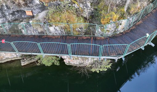 Drohnenbefliegung über Wandersteg entlang Hallstättersee durch amiko bau consult