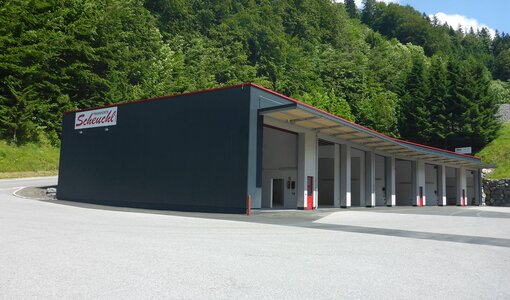 Neubau Betriebsgebäude Firma Scheuchl Transport