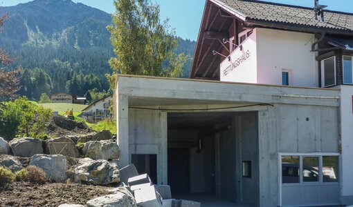 Rettungszentrale Raggal, Statik amiko bau consult