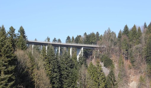 Land Vorarlberg, statische Planung Hochbrücke Lingenau durch amiko