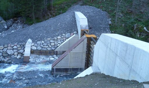amiko - statische Bearbeitung Neubau Sperre Alvierbach für WLV Bludenz