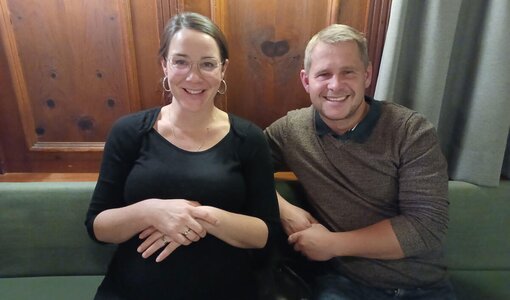 Susanne und Alexander Sparr genießen die Vorweihnachtszeit