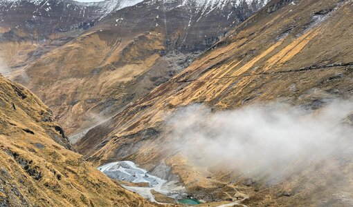 Stausee Mooserboden Baustelle