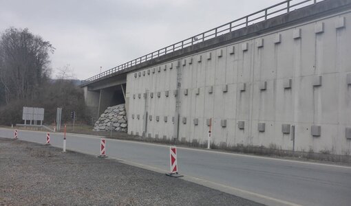 Ankermauer A14, Rheintal und Walgau Autobahn