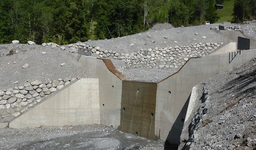 Wildbach- und Lawinenverbauung Bludenz, Konsoldierungssperre Glongtobel