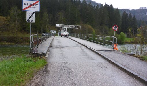 Statische Nachrechnung Sophienbrücke durch amiko bau consult, Bad Ischl
