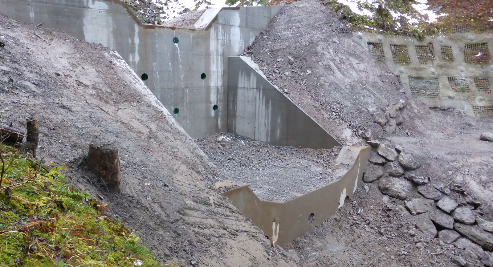 Planung Konsolidierungssperre Auenlatschbach