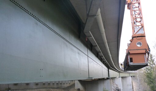 Detail Brückenprüfung ASFINAG A2, amiko