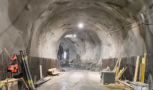 Tunnelbau Kaverne Limberg III