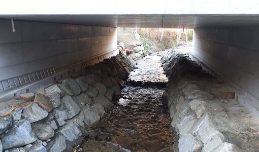 Asfinag, Halbanschlussstelle Auhof an A07, Brückenneubau