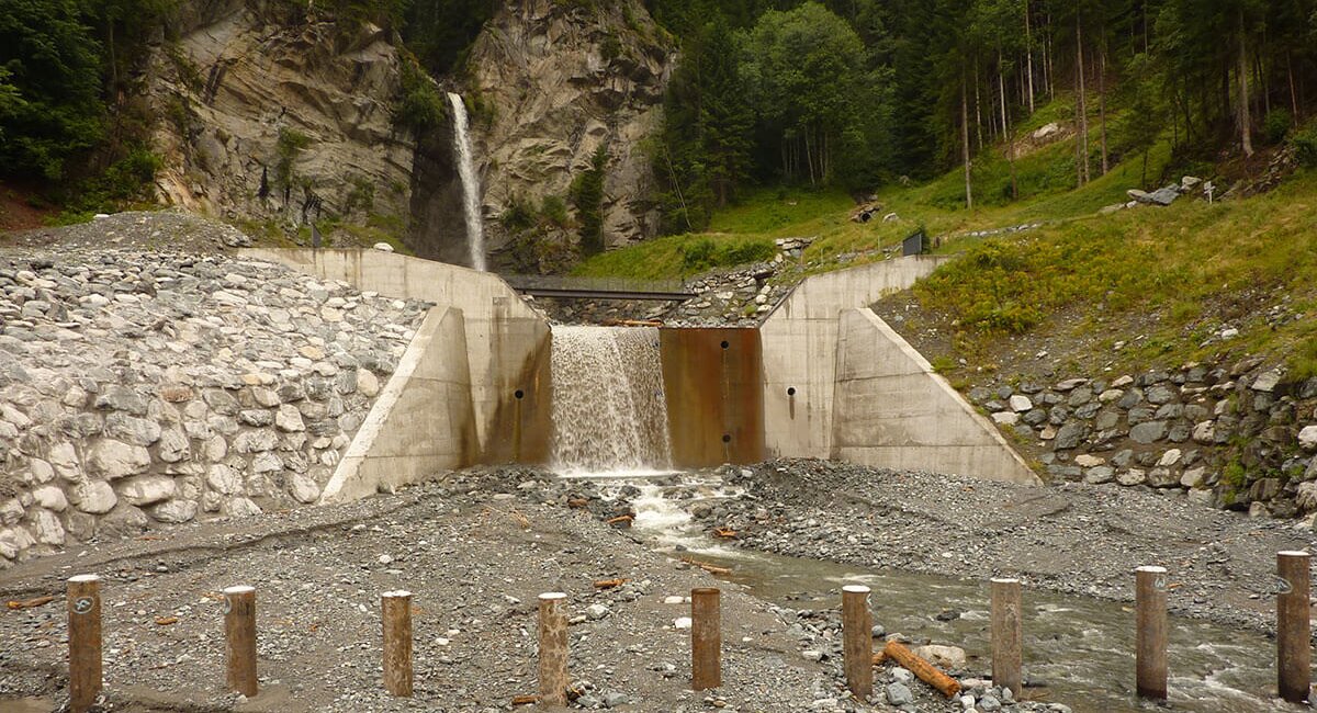 Planung WLV-Sperre Balbierbach, St. Gallenkirch