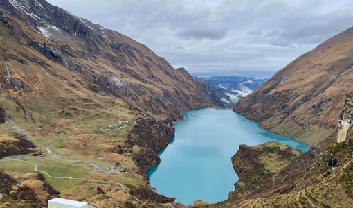Ausblick auf Stausee Mooserboden, amiko bau consult