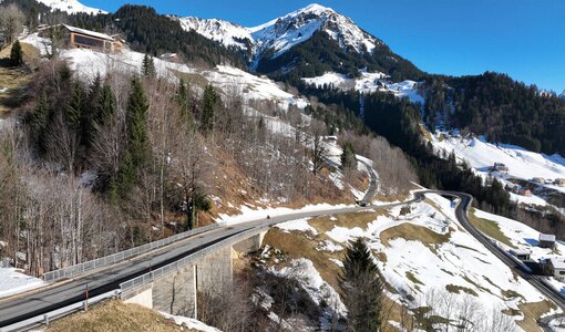 Buchholzbrücke Vor-Ort-Prüfung durch amiko bau consult, Bludenz