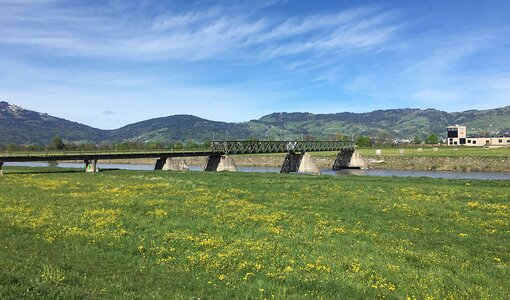 Dienstbahnbrücke über Rhein, Abbruch, amiko bau consult